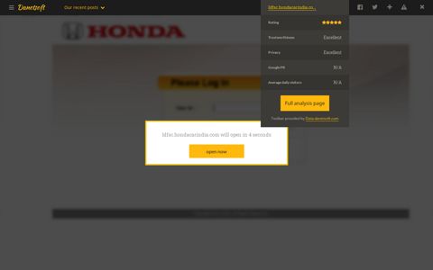 Honda - IDFSC - Dealer Login