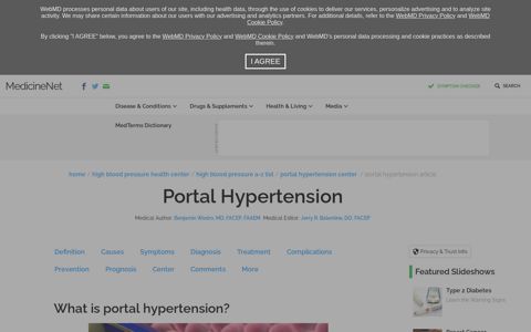 What Is Portal Hypertension? Causes, Symptoms, Treatment ...