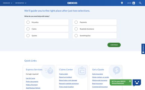 How To Contact Us ~ Customer Service Information | GEICO