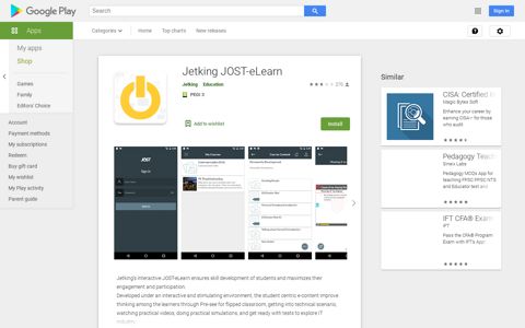 Jetking JOST-eLearn – Apps on Google Play