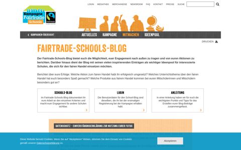 Schools-Blog - Mitmachen - Fairtrade-Schools