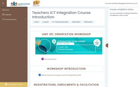 Course: Teachers ICT Integration Course Introduction