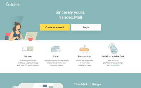 Yandex.Mail — free, reliable email