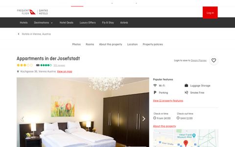 Appartments in der Josefstadt | Qantas Hotels