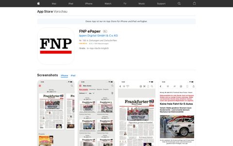 ‎FNP ePaper im App Store