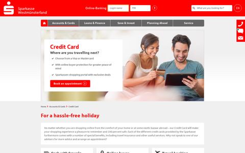 Credit Card - Where are you travelling next? - Sparkasse ...