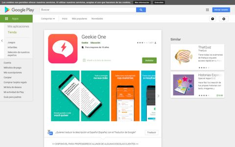 Geekie One - Aplicaciones en Google Play