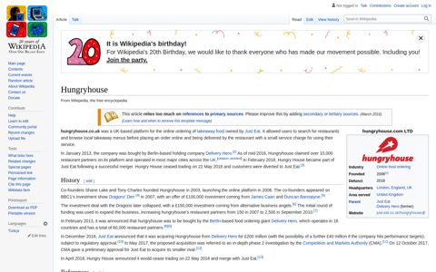 Hungryhouse - Wikipedia