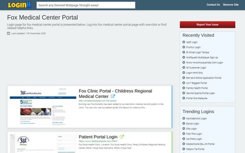 Fox Medical Center Portal - Loginii.com