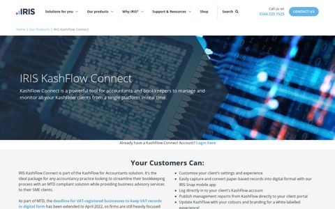 IRIS Kashflow Connect | Collaboration & Productivity | IRIS ...