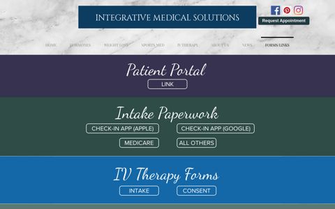 FORMS/LINKS | Integrative Medical Solutions | United States