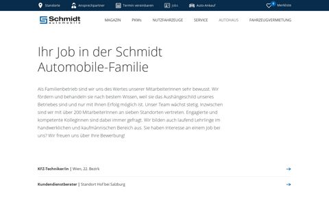 Karriere - Oskar Schmidt GmbH