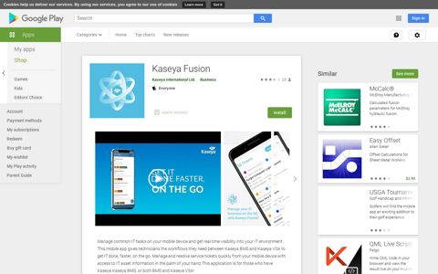Kaseya Fusion - Apps on Google Play