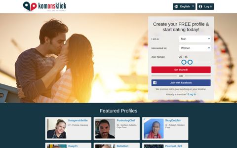 Online Dating with Kom ons Kliek's Personal Ads - Home Page