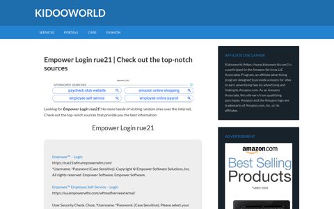 Empower Login rue21 | Check out the top-notch sources - kidooworld
