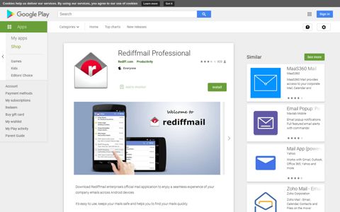 Rediffmail Professional - Apps on Google Play