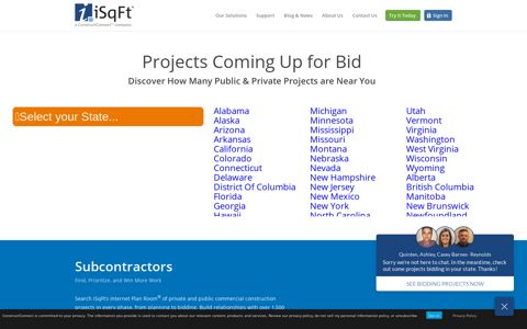 iSqFt: Construction Bidding Software - Construction Estimating