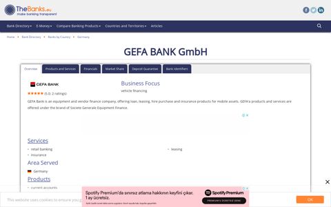 GEFA BANK GmbH (Germany), formerly GEFA Gesellschaft ...