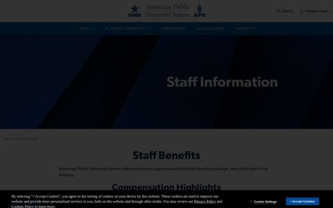Staff Information - American Public University System