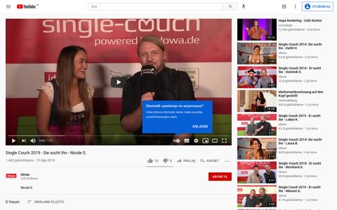 Single Couch 2019 - Sie sucht Ihn - Nicole S. - YouTube
