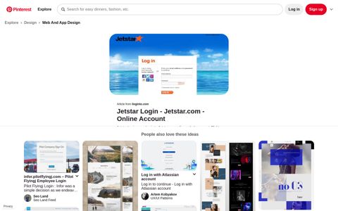 Jetstar Login - Jetstar.com - Online Account - Pinterest