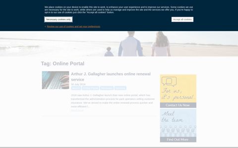 Online Portal – – Gallagher - Holiday Home & Park Insurance
