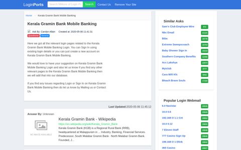 Login Kerala Gramin Bank Mobile Banking or Register New ...