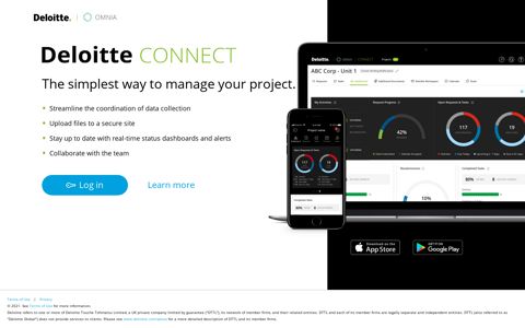 Deloitte Connect: Login