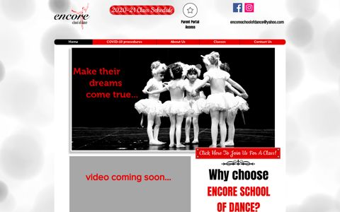 Dance studio | Encore School of Dance | United States