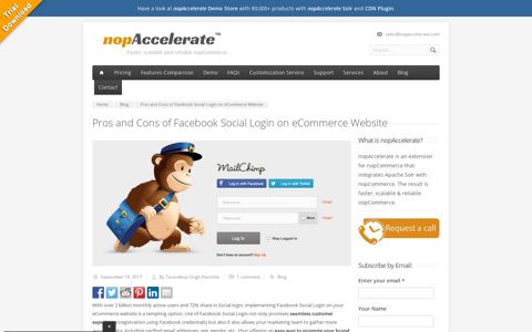 Pros and Cons of Facebook Social Login on eCommerce ...