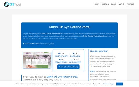 Griffin Ob Gyn Patient Portal - Find Official Portal - CEE Trust