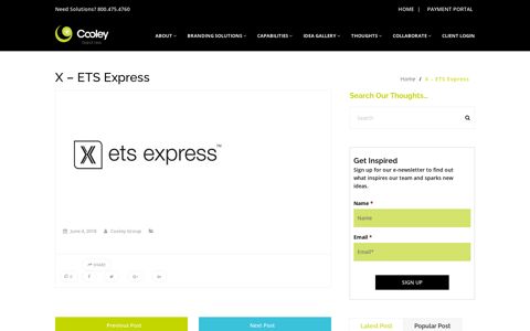 X - ETS Express - Cooley Group, Inc