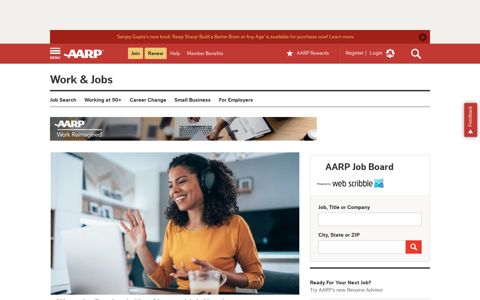 Job Search, Work Resources and Tools – AARP