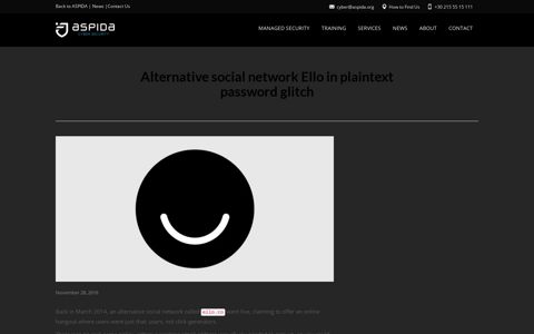 Alternative social network Ello in plaintext password glitch ...
