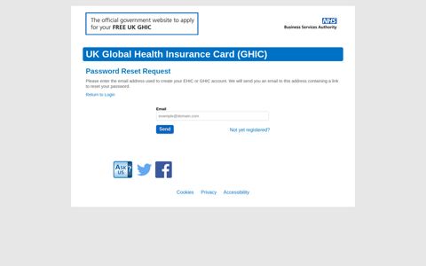 European Health Insurance Card User Registration - Apply for ...
