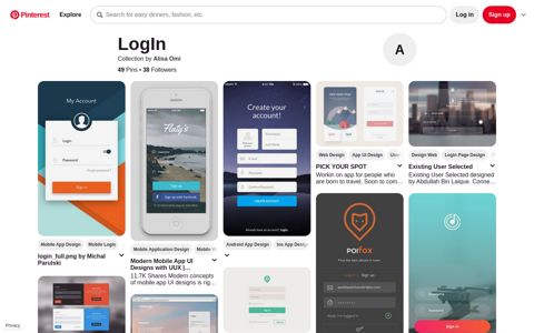40+ LogIn ideas | app design, login design, app login - Pinterest