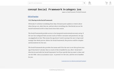 social-framework in ios - liveBook · Manning
