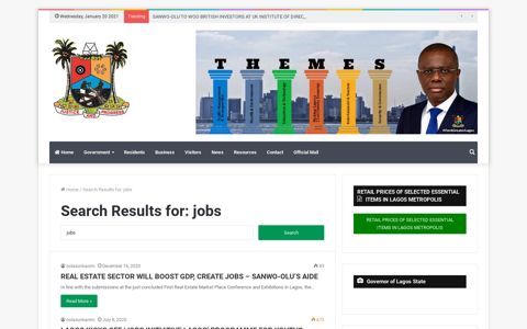 Search Results for “jobs” – Lagos State Government