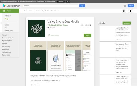 Valley Strong DataMobile - Apps on Google Play