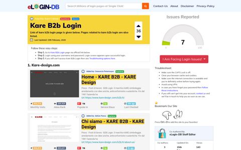 Kare B2b Login - A database full of login pages from all over ...