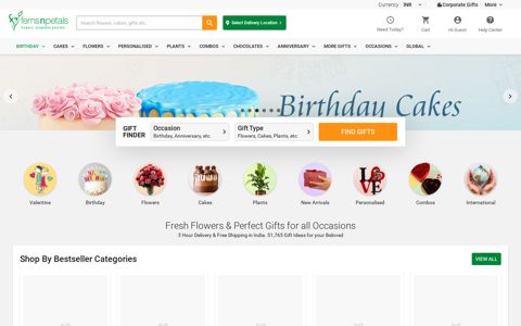 Ferns N Petals: Flower Delivery Online | India's No.1 Florist