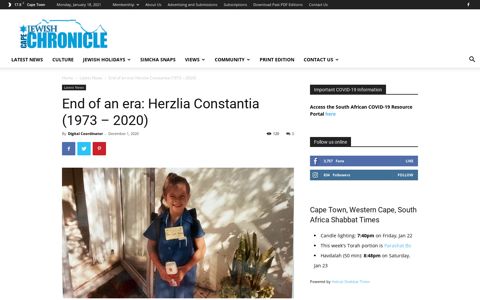 End of an era: Herzlia Constantia (1973 – 2020) - Cape ...