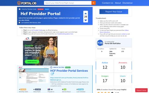 Hcf Provider Portal