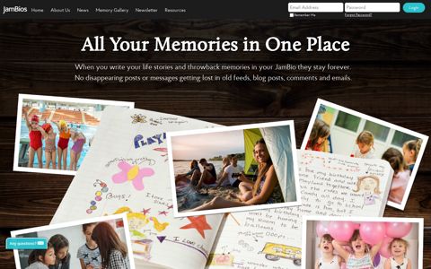 Learn More About Organizing Memories - JamBios