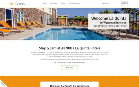 Earn 900 Wyndham Rewards Bonus Points | La Quinta by ...