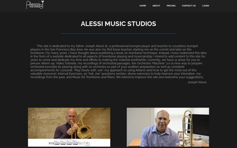 Alessi Music Studios – Joseph Alessi's Online Guide to ...