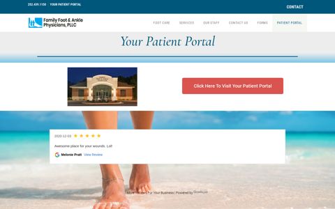 Patient Portal - Family Foot & Ankle Physicians | Greenville