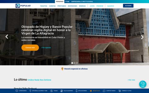 Banco Popular Dominicano | Popularenlinea