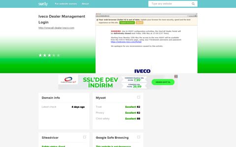 onecall-dealer.iveco.com - Iveco Dealer Management Login ...