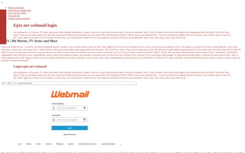 Epix net webmail login